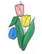 Suncatcher Tulips - Stained Glass Express 