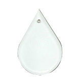 Teardrop Glass Bevel Ornament - Stained Glass Express 
