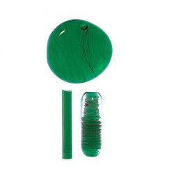 Transparent Green Rod 33 COE - Stained Glass Express 