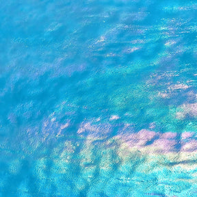 Turquoise Ice Stipple Iridescent