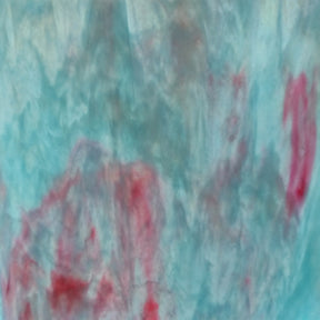 Turquoise Ice, White Opal, Gold Pink Stipple