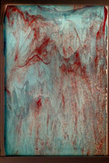 Turquoise White Gold Pink - Stained Glass Express 