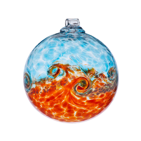 VAN GLOW AQUA ORANGE - Stained Glass Express 