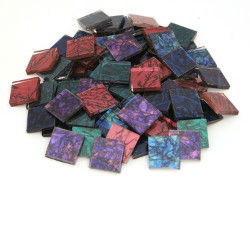 Van Gogh Solid and Multi Color Mosaic Glass Chip Mix - Stained Glass Express 