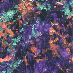 Violet Blue Green and Copper Van Gogh Metallic Finish Glass - Stained Glass Express 