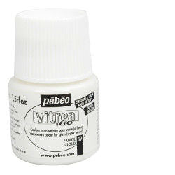 Vitrea 160 Frosted Glass Paint  Cloud White - Stained Glass Express 