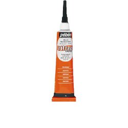 Vitrea 160 Transparent Glass Paint Outliner  Paprika - Stained Glass Express 