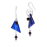 Earring Triangular Beaded