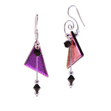Earring Triangular Beaded