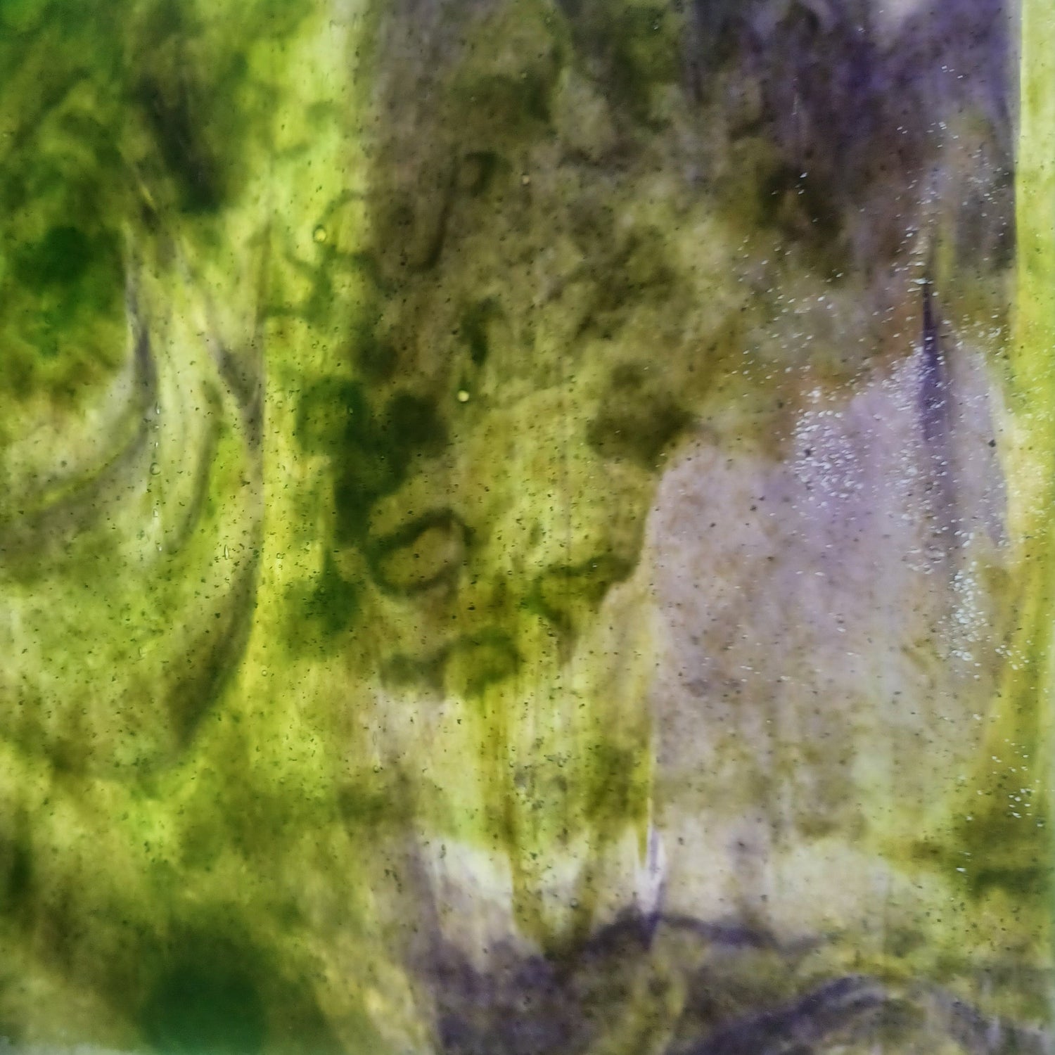 White Ice, Violet, Dark Green Stipple