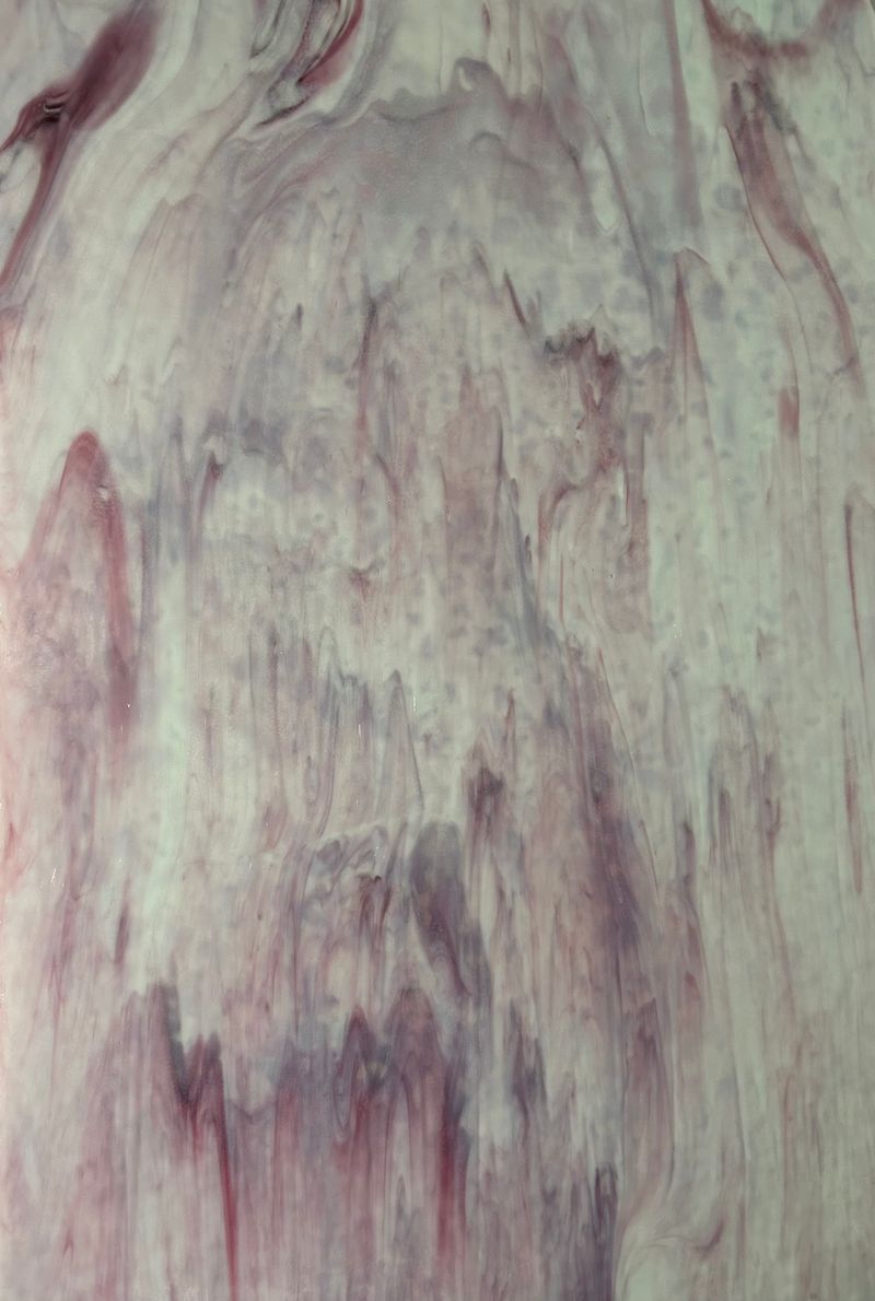 White Opal, Gold Pink, Bubblegum Tiffany Repro - Stained Glass Express 