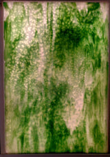 White Opal & Mint Green - Stained Glass Express 