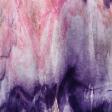 White, Purple, Gold Pink Stipple