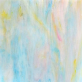 White, Sky Blue, Yellow, Pink