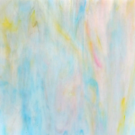 White, Sky Blue, Yellow, Pink