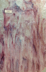 White W/Gold Purple & Pink Streaks - Stained Glass Express 