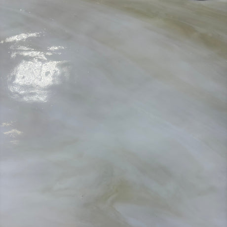 White and Light Amber Opal