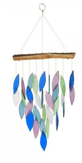 Wind Chime Mountain Waterfall - Stained Glass Express 