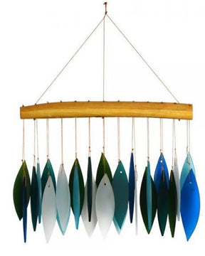 Wind Chime Ocean - Stained Glass Express 
