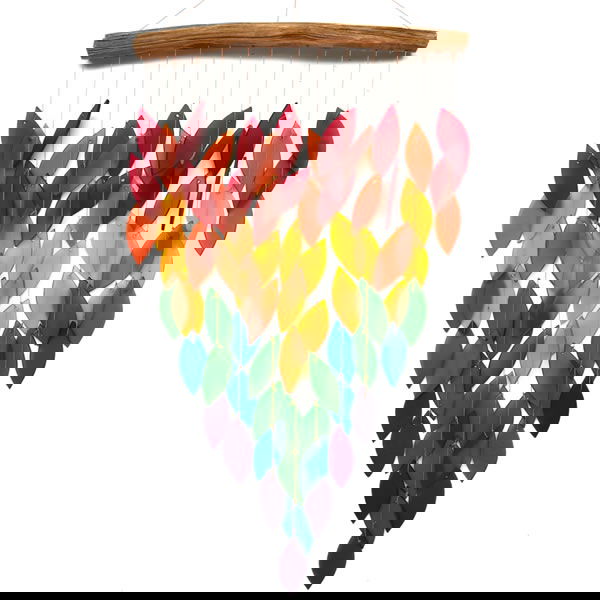 Wind Chime Rainbow Waterfall - Stained Glass Express 
