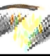 Wind Chime Rainforest Waterfall - Stained Glass Express 