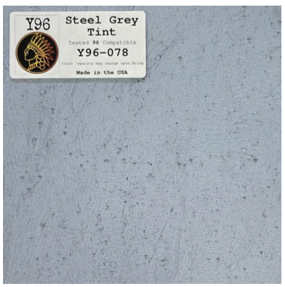 96 COE Steel Gray Tint