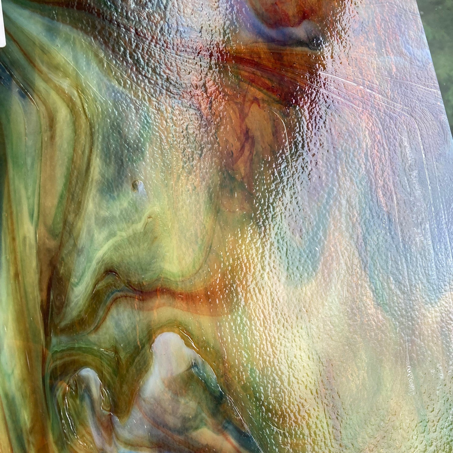 Yellow, Red, Orange, Blue, Green Granite