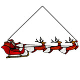 Panel Santa In Sleigh