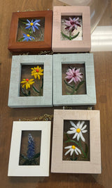 Rectangle Wood Frame Ornaments
