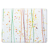 90 COE Clear with Mardi Gras Frit and Streamers