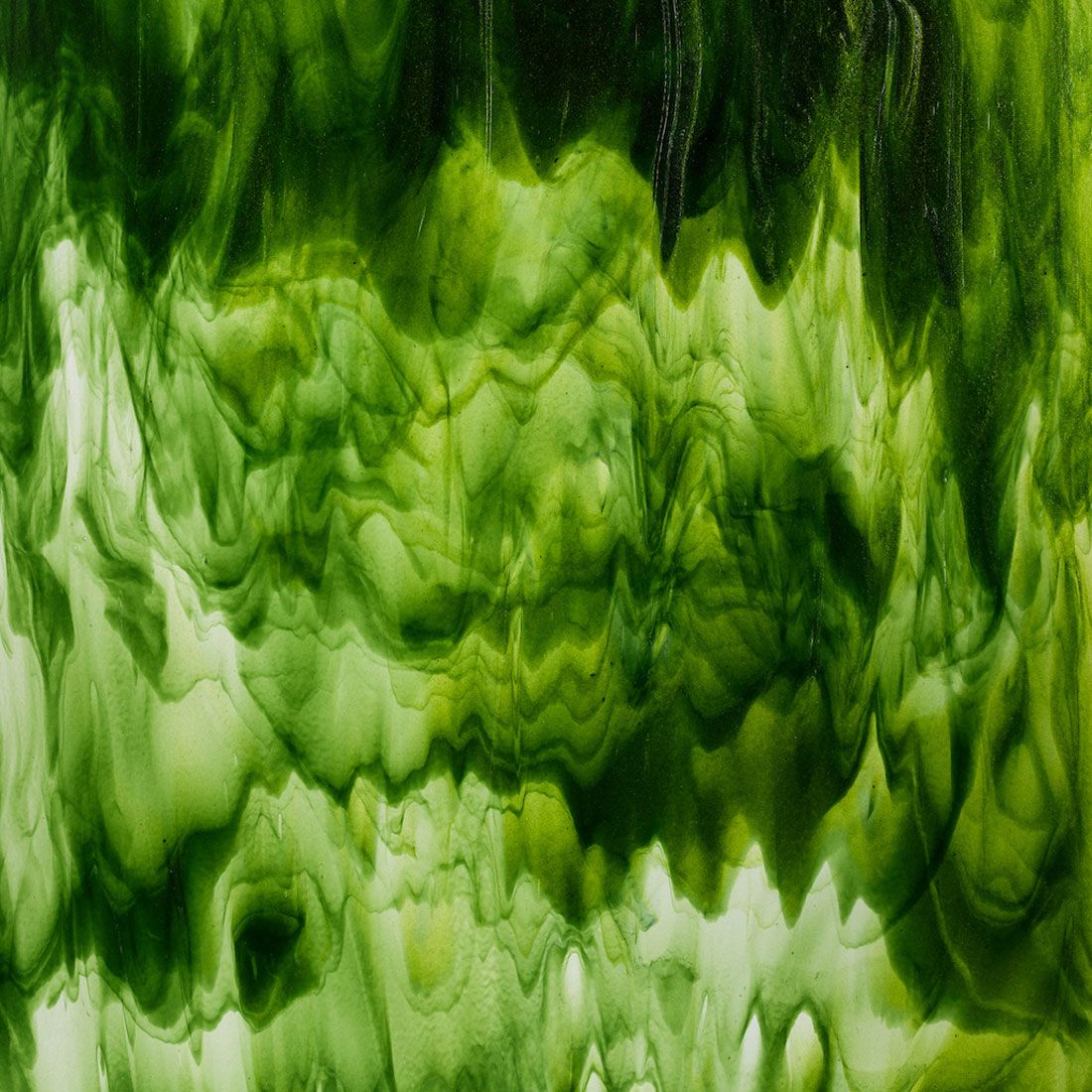 90 COE Clear, Triple Aventurine Streaky