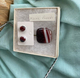 Pendant Earring Set Boxed