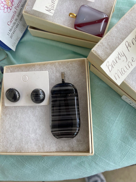 Pendant Earring Set Boxed