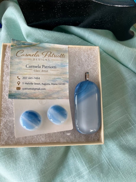 Pendant Earring Set Boxed