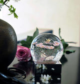 Butterfly on Branch Snow Globe