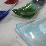Fun Night Out Fused Glass Crackle Platter - Multiple Dates!