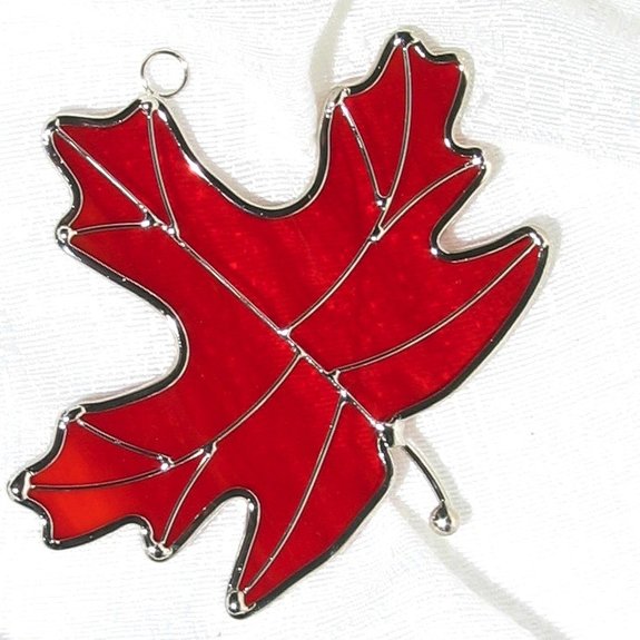 Suncatcher Maple Leaf