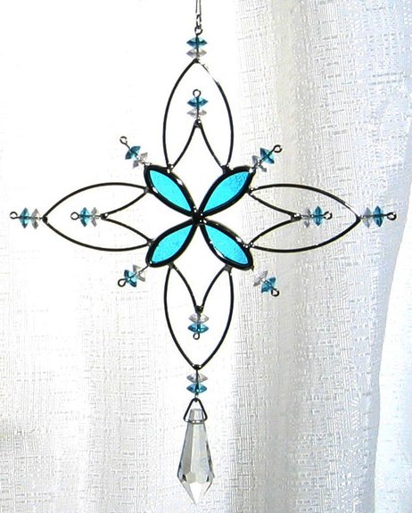 Suncatcher Snowflake Star
