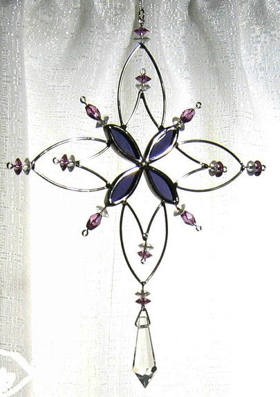 Suncatcher Snowflake Star