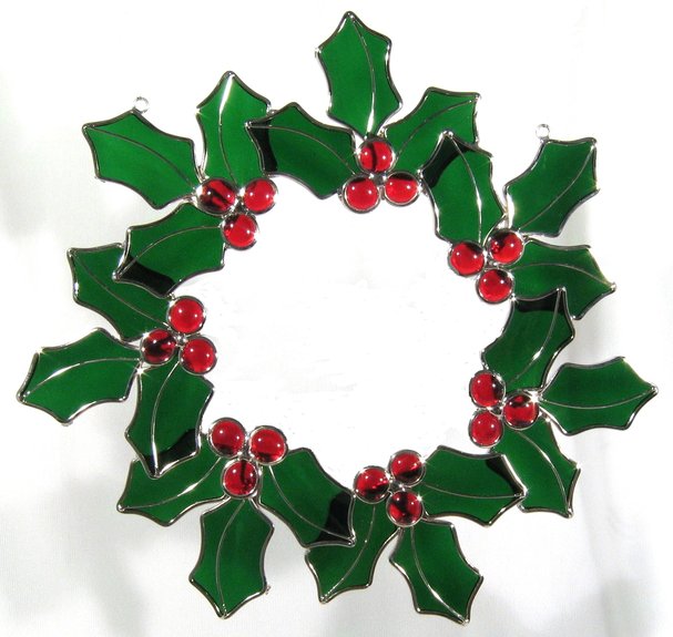 Holly Wreath Large
