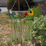Fun Day Out Fused Glass Windchimes - August 7