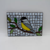 fun day out mosaic: chickadee
