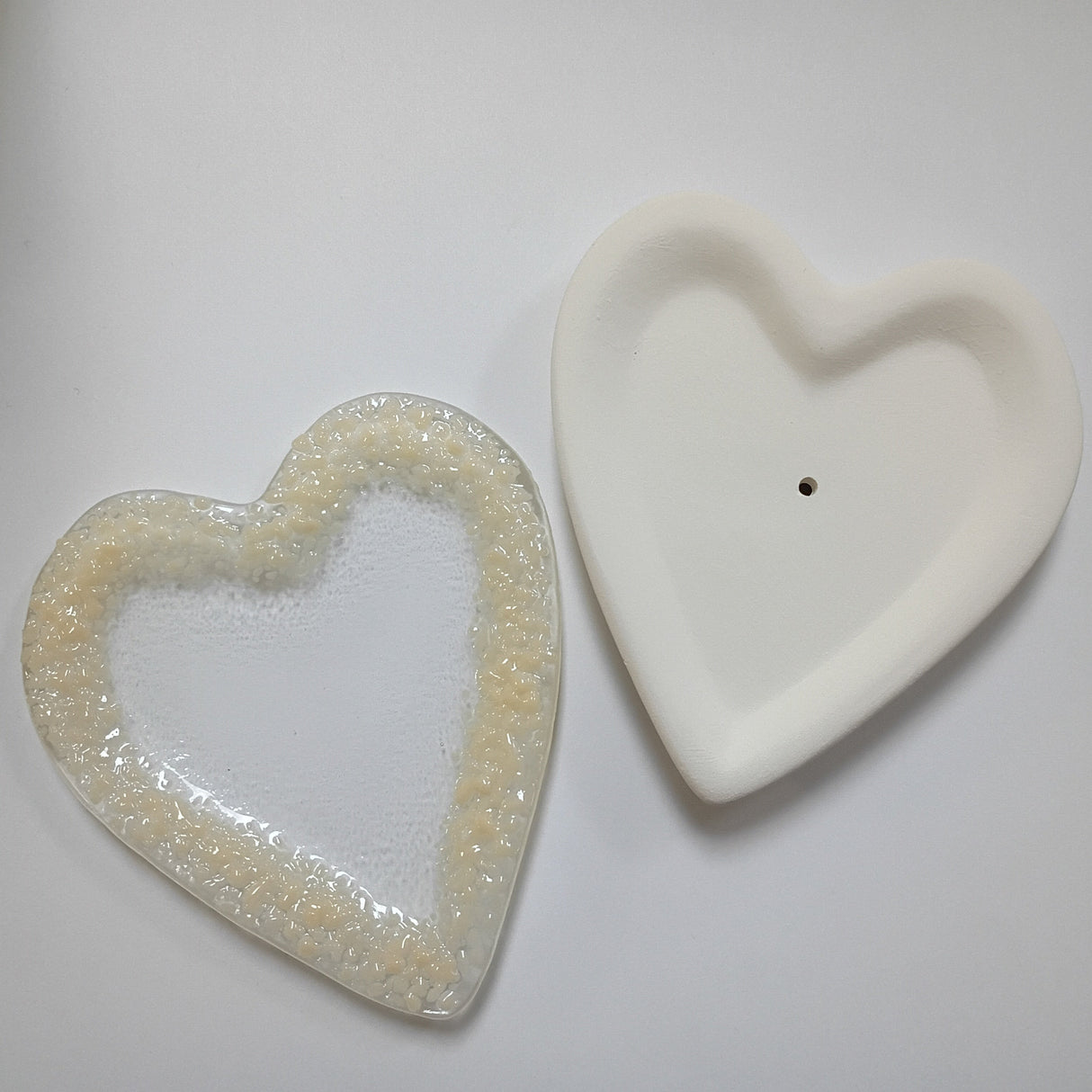 heart tea caddy mold