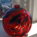 Oil Lamp Nature's Whimsy Ladybird Red