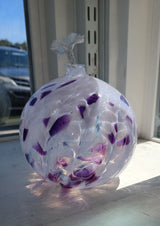 Oil Lamp Nature's Whimsy Soft Purple