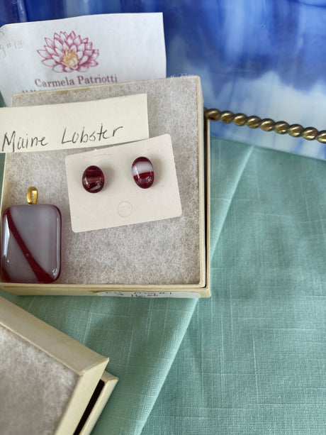 Pendant Earring Set Boxed