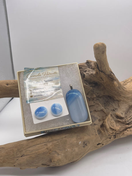 Pendant Earring Set Boxed