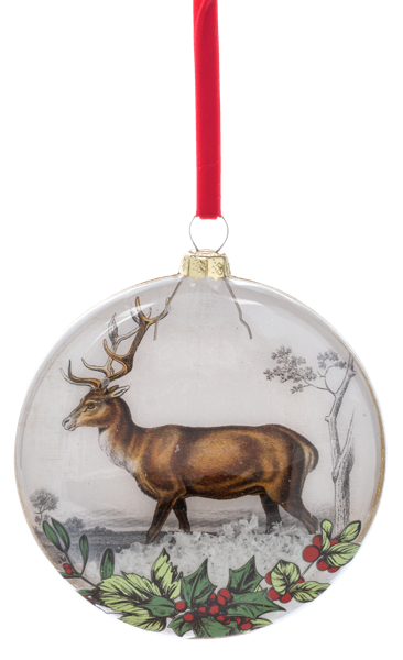 Ornament Vintage Stag Disk