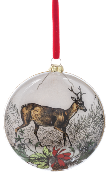 Ornament Vintage Stag Disk