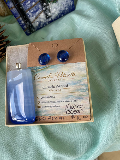 Pendant Earring Set Boxed
